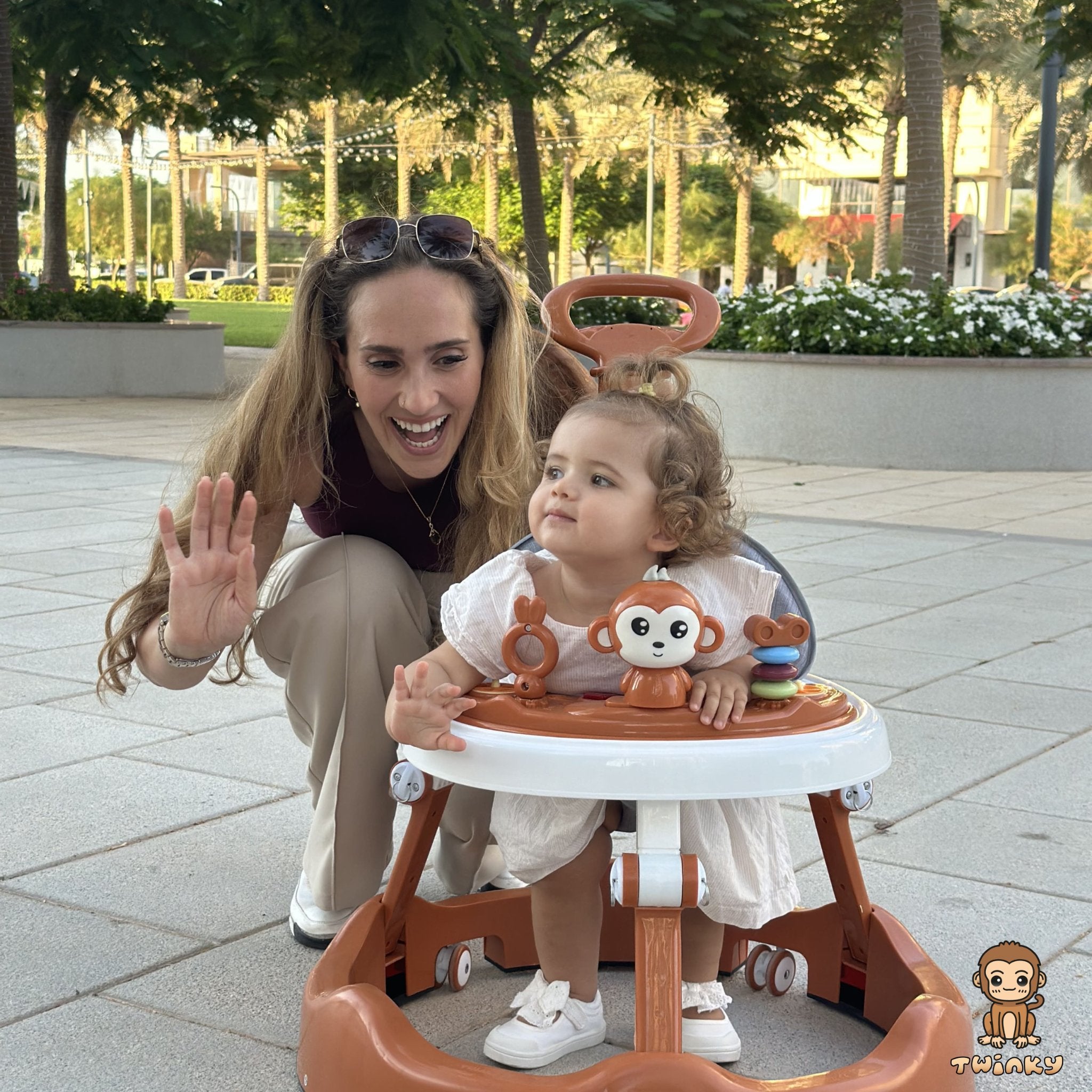 Twinky Baby Walker - Mint Green