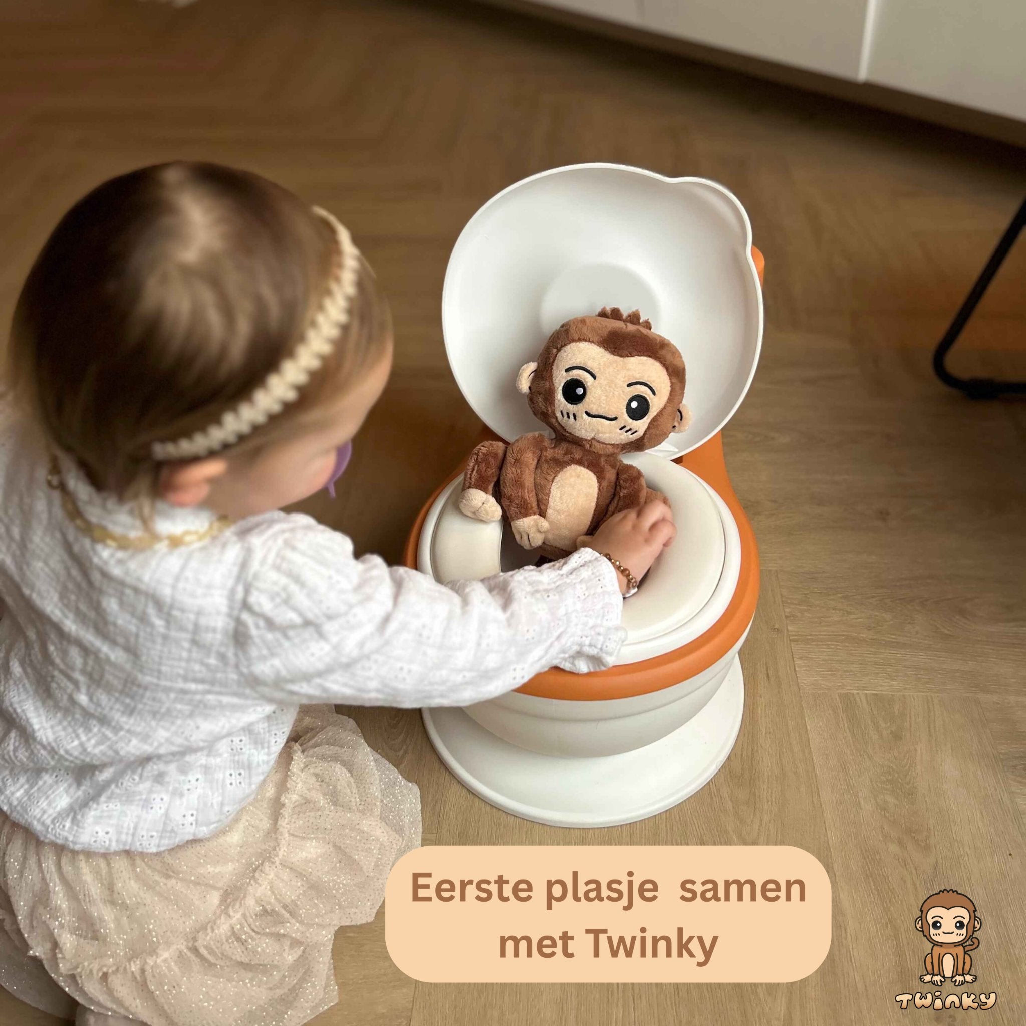 Twinky Potty - Plaspotje Brown