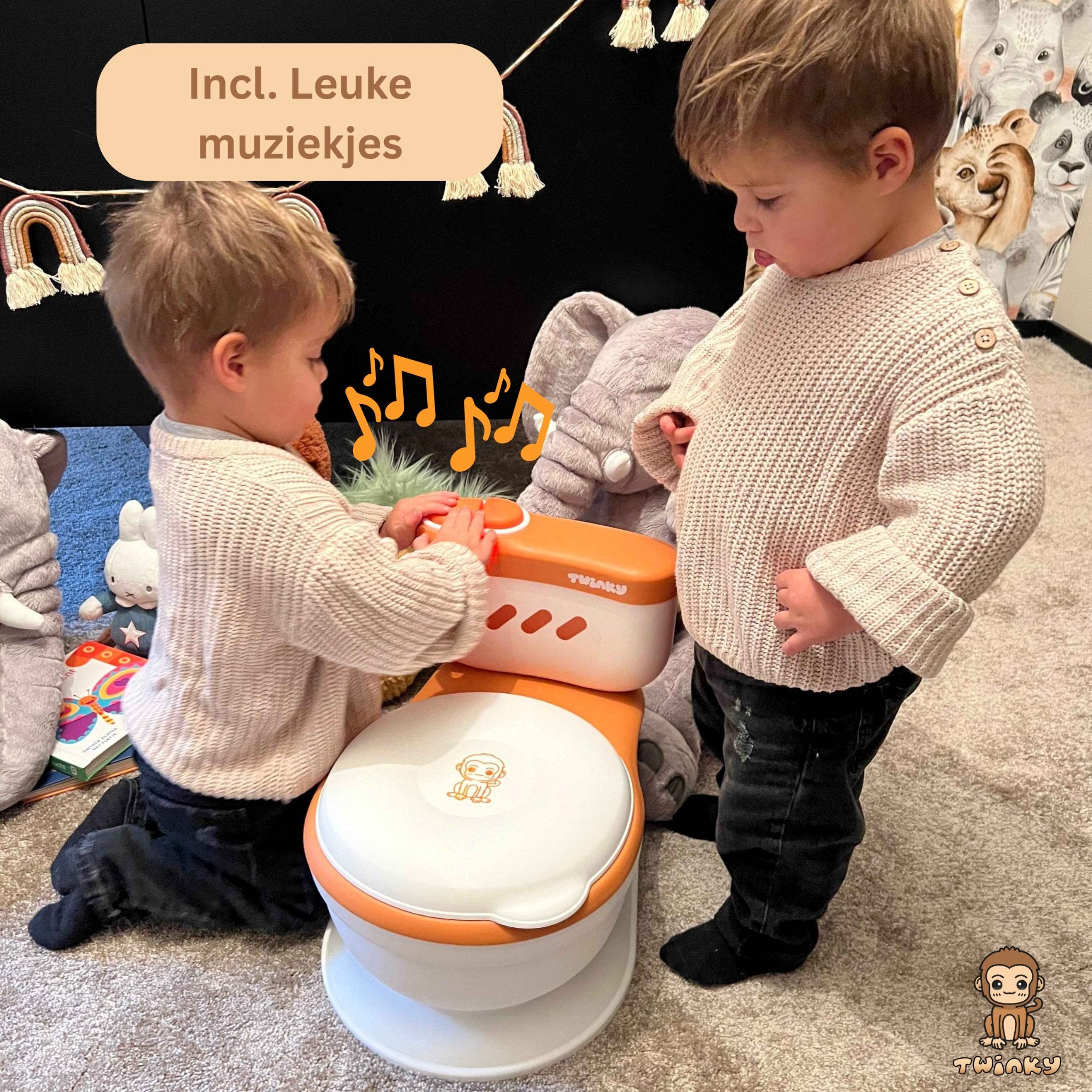 Twinky Potty - Plaspotje Brown