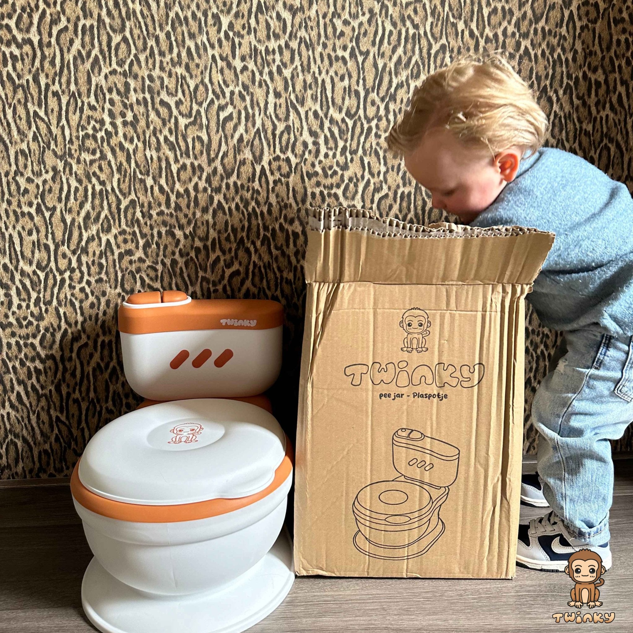 Twinky Potty - Plaspotje Brown