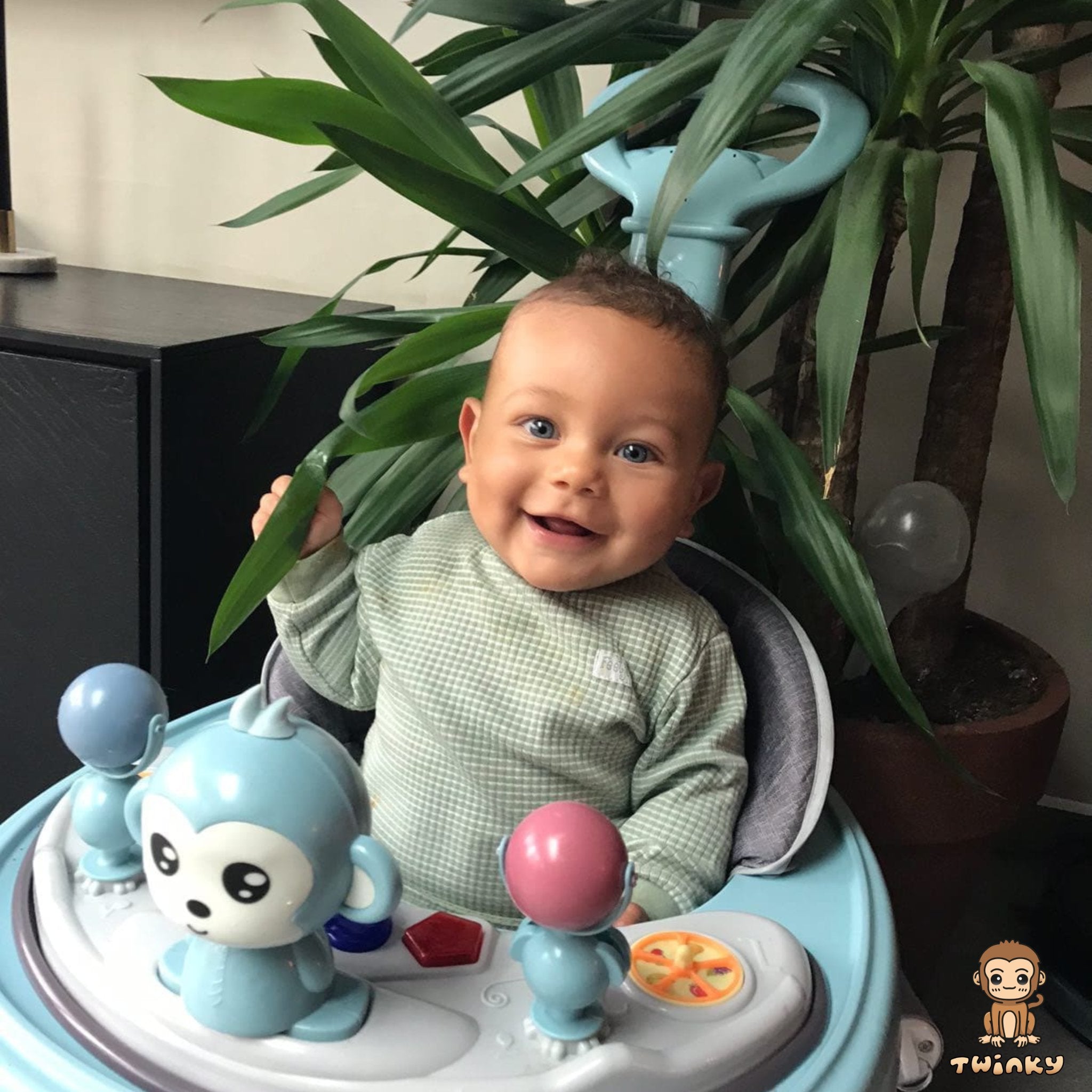 Twinky Baby Walker - Mint Green