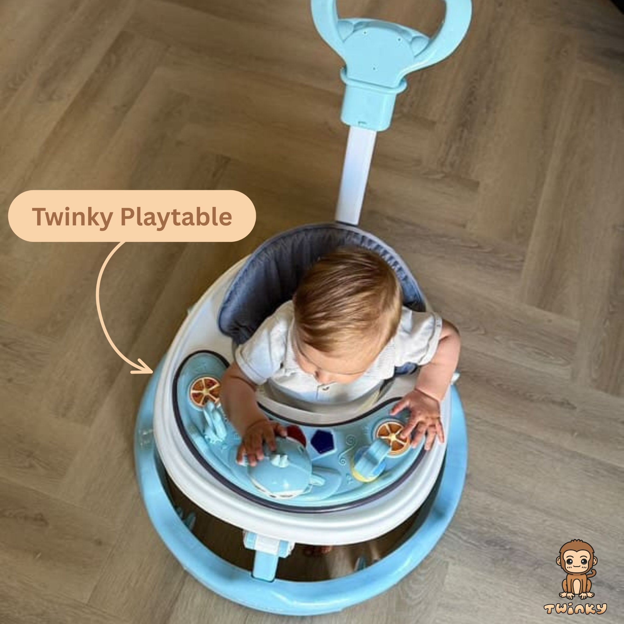 Twinky Baby Walker - Mint Green