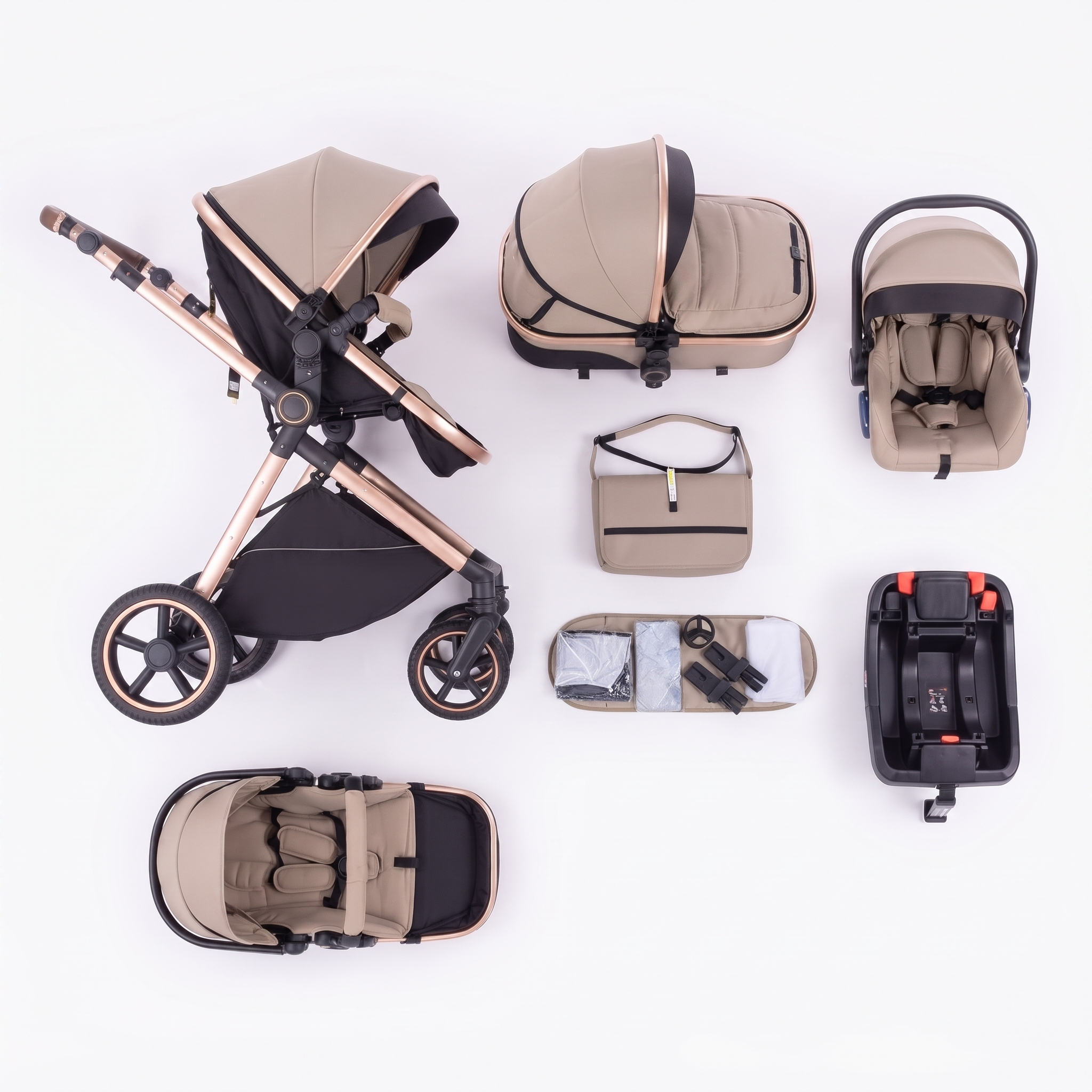 Twinky 4-in-1 Stroller - Army Green