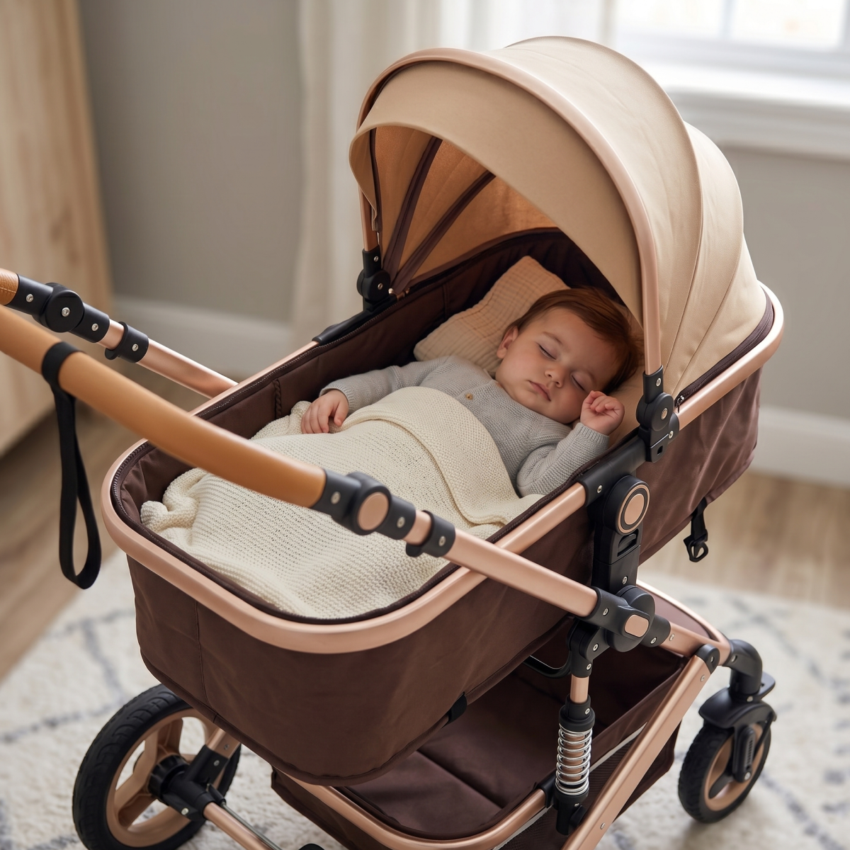 Twinky All-in-1 Kinderwagen Set - Braun