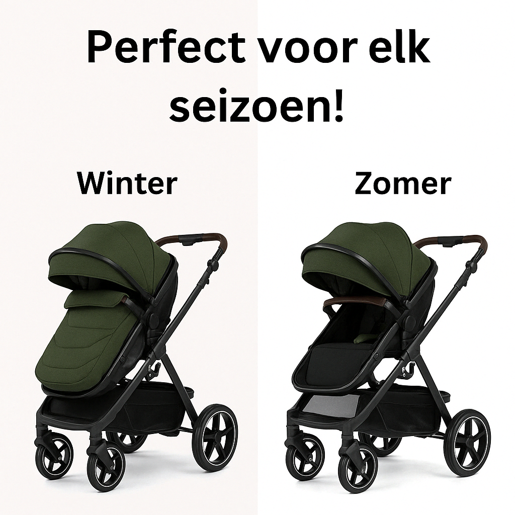 Twinky 4-in-1 Kinderwagen - Army Green