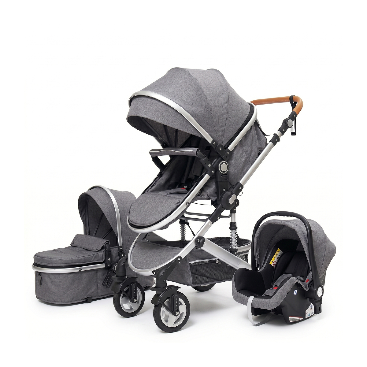 Twinky All-in-1 Stroller Set - Grey