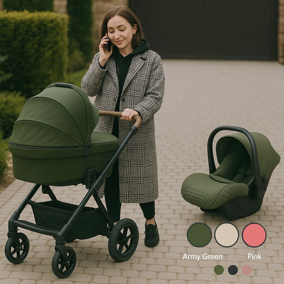 Twinky 4-in-1 Kinderwagen - Army Green