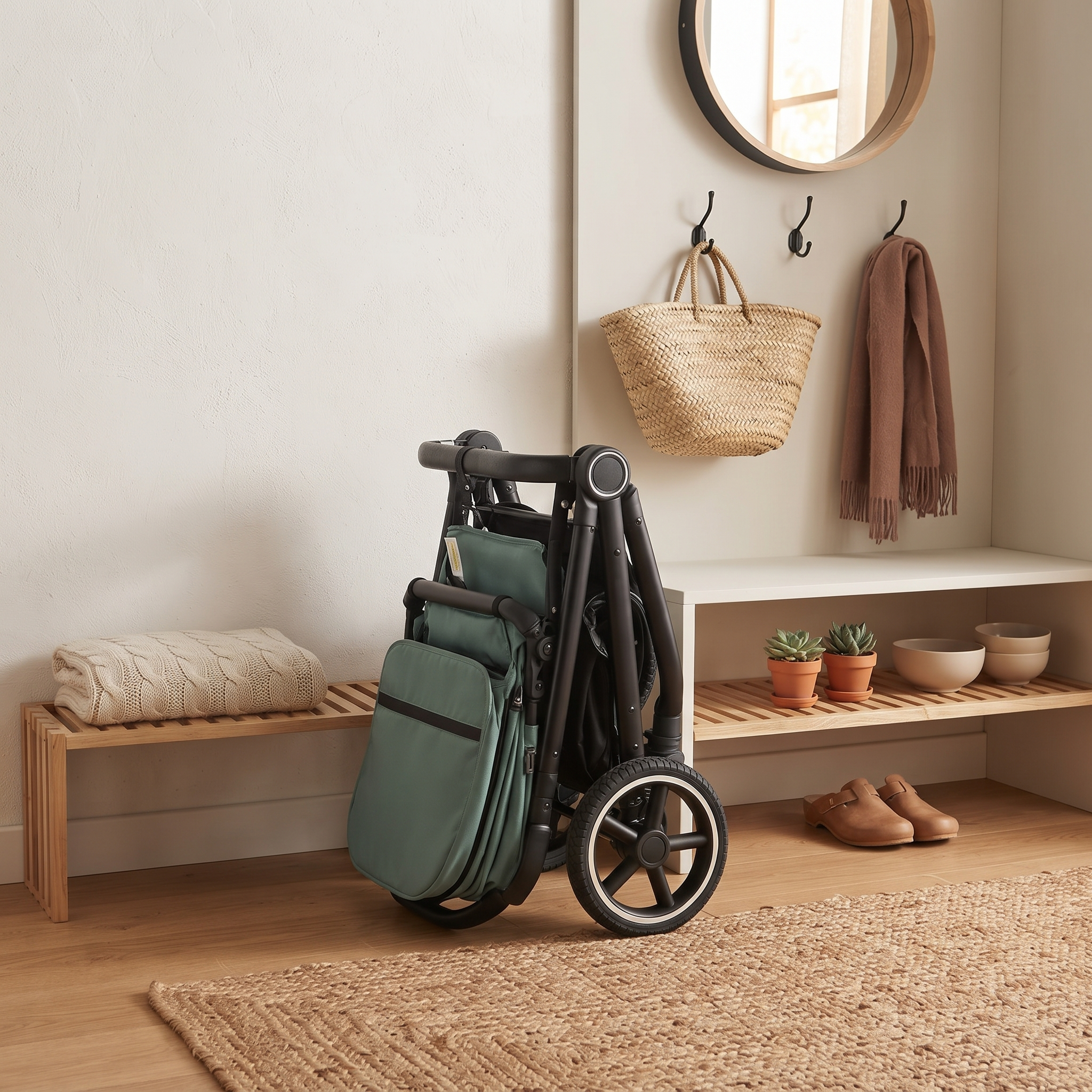 Twinky 4-in-1 Kinderwagen - Platina Black
