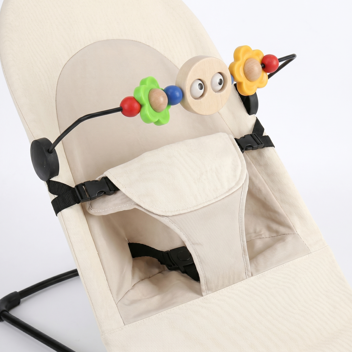 Twinky Ergonomic Rocking Chair - Beige