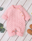 Wool Baby Jumpsuit - Overall Set