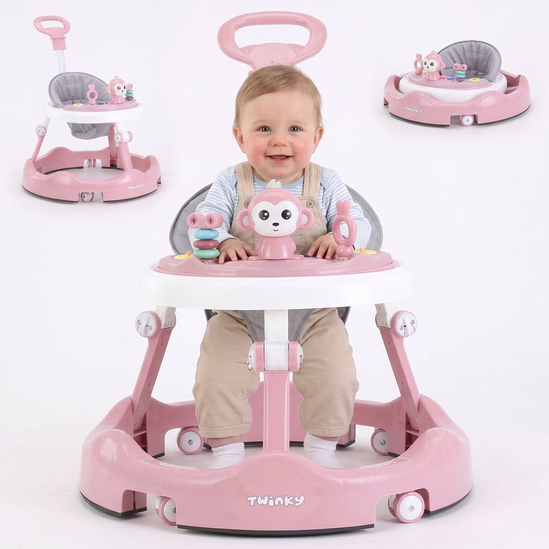 Twinky Babywalker - Walker Pink