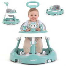 Twinky Babywalker - Gåstol mintgrön