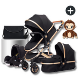 Twinky Ensemble Poussette Tout-en-1 - Noir
