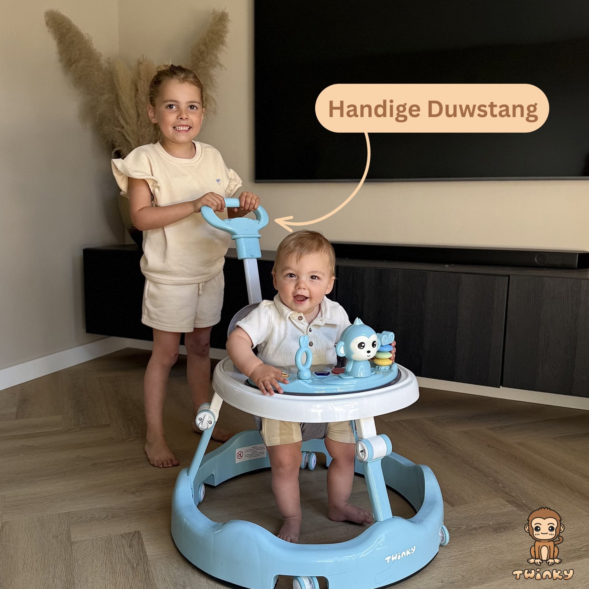 Twinky Baby Walker - Pink