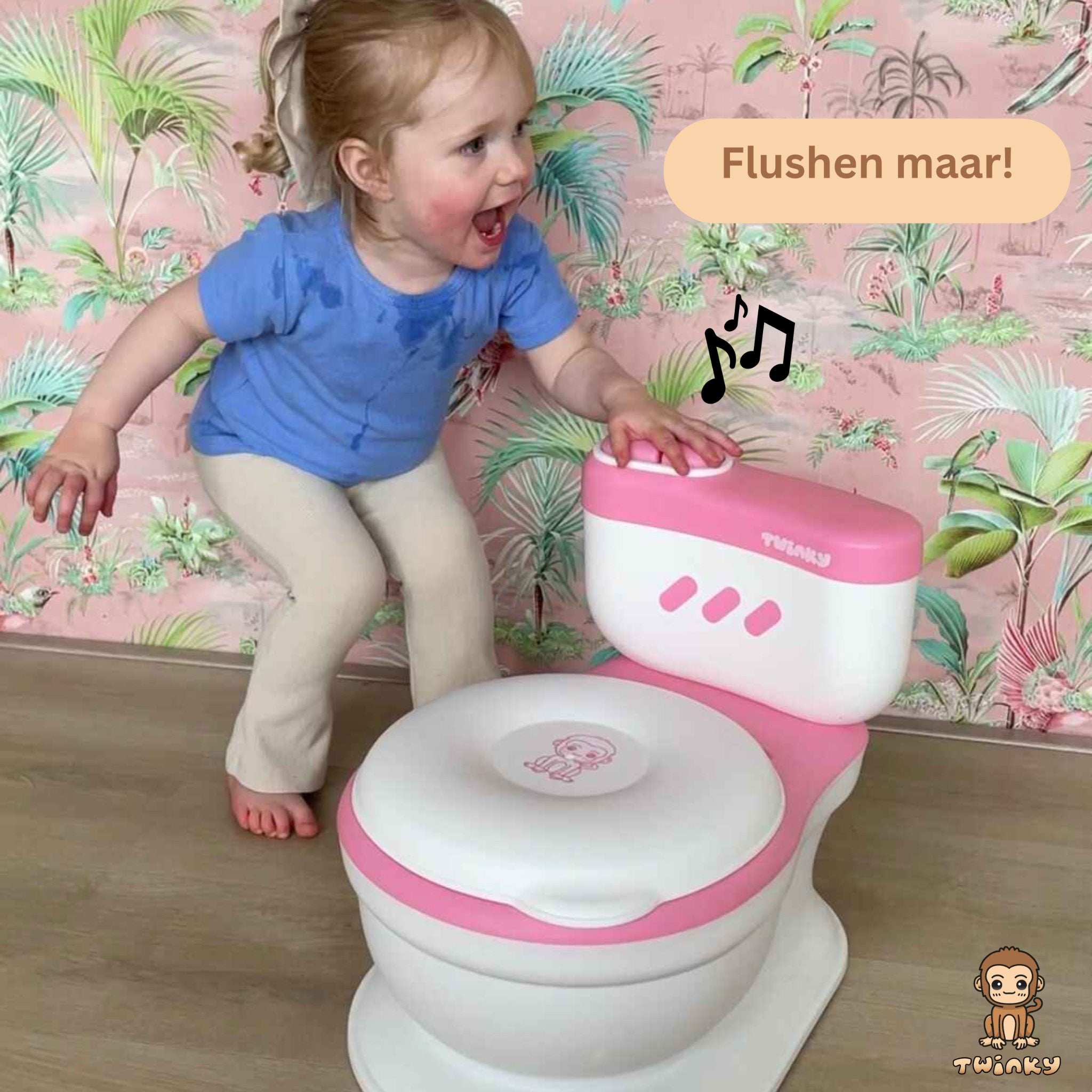 Twinky Potty - Plaspotje Brown