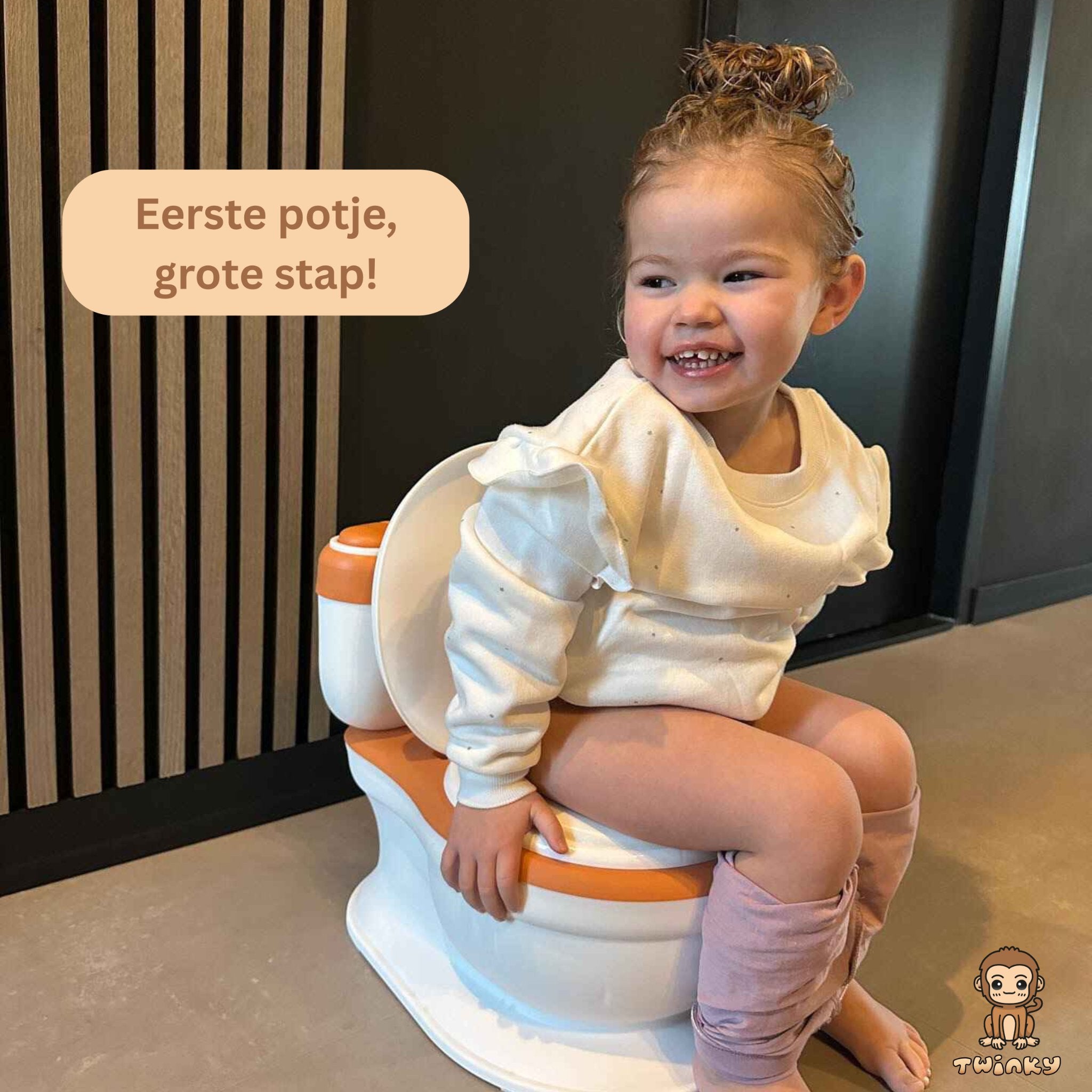 Twinky Potty - Plaspotje Brown