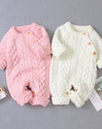 Wool Baby Jumpsuit - Overall Set