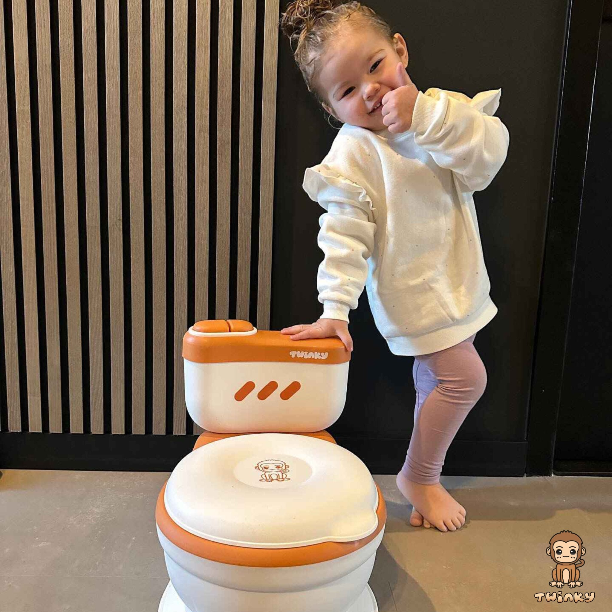 Twinky Potty - Plaspotje Brown