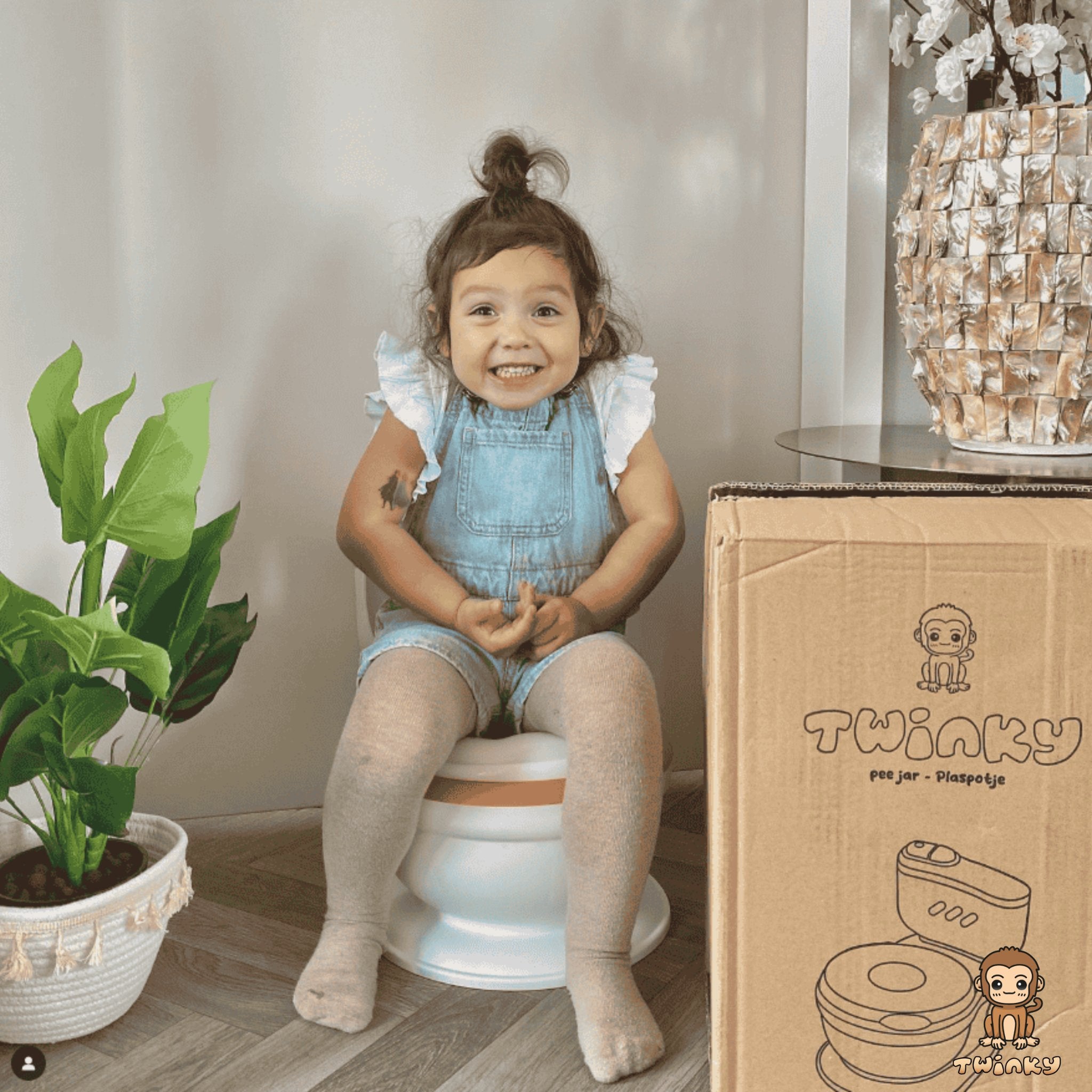 Twinky Potty - Plaspotje Roze