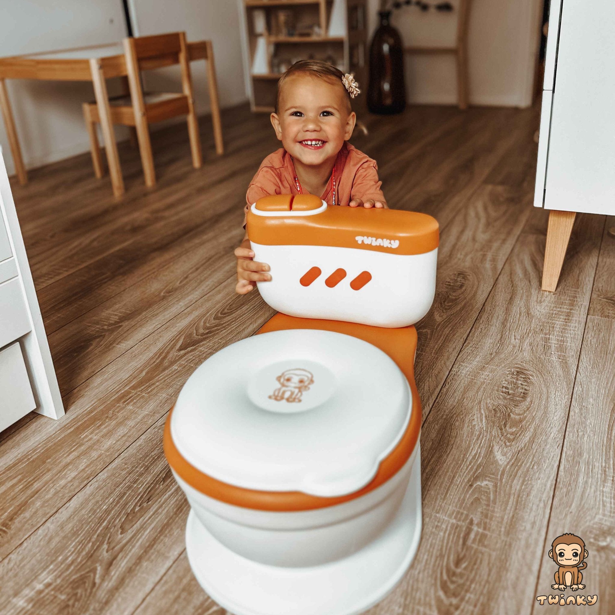 Twinky Potty - Plaspotje Brown