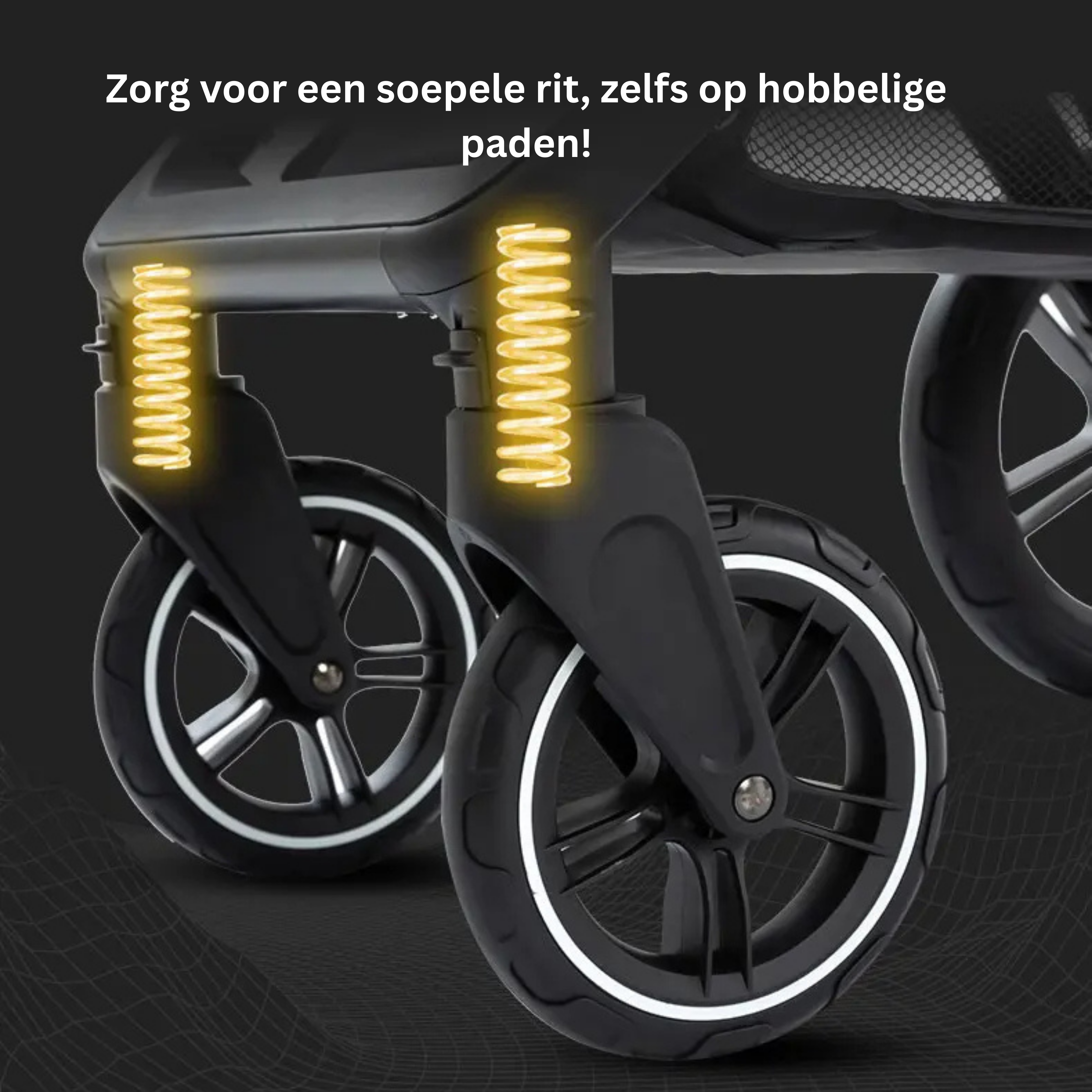 Twinky 4-in-1 Kinderwagen - Dark Grey (Buggy, Autostoel & Reisbedje in 1)