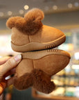 Twinky Plush Baby Winter Shoes – Cozy Furry Footwear for Cold Weather