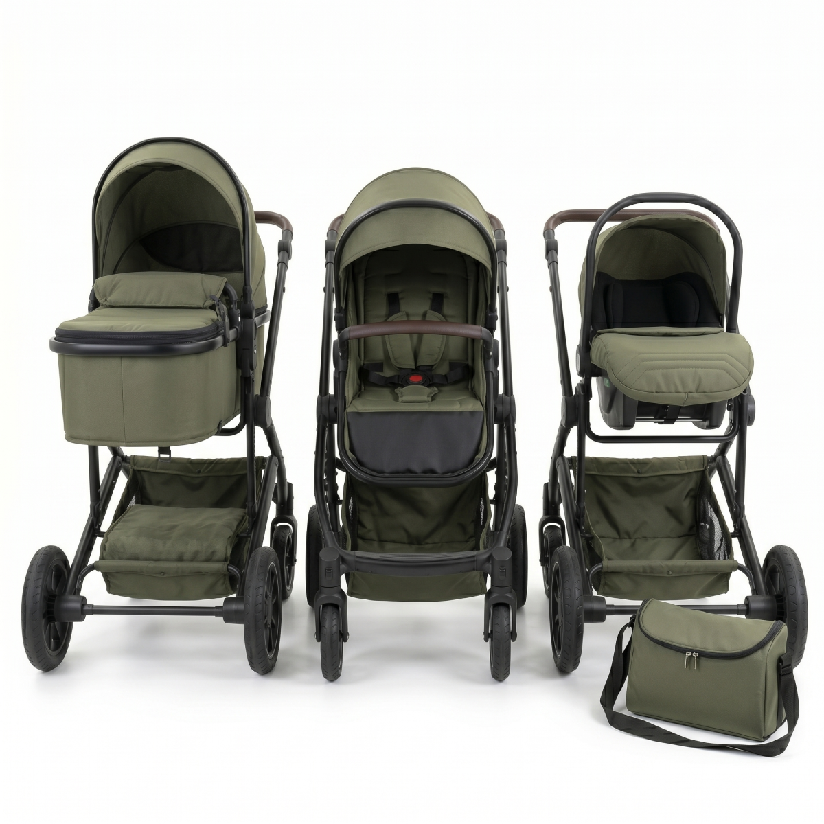 Twinky 4-in-1 Stroller - Army Green