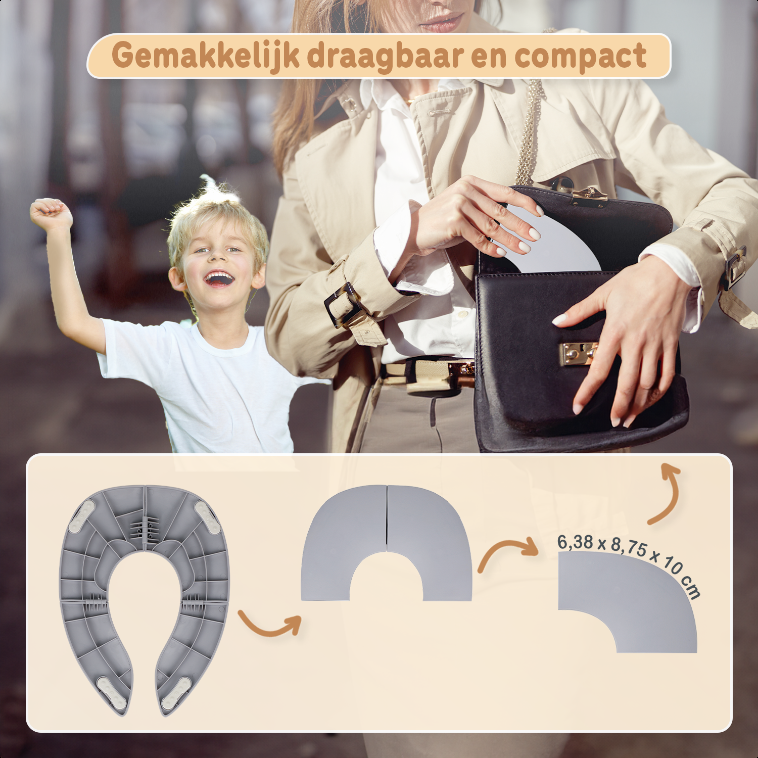 Twinky® Mini Potty – Grey