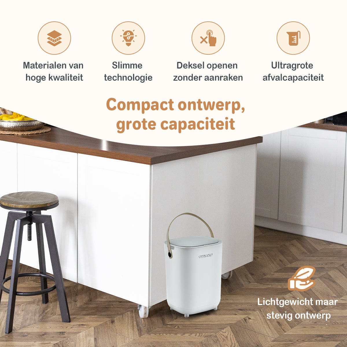 Twinky Diaper Pail - Sensor Model – Grey