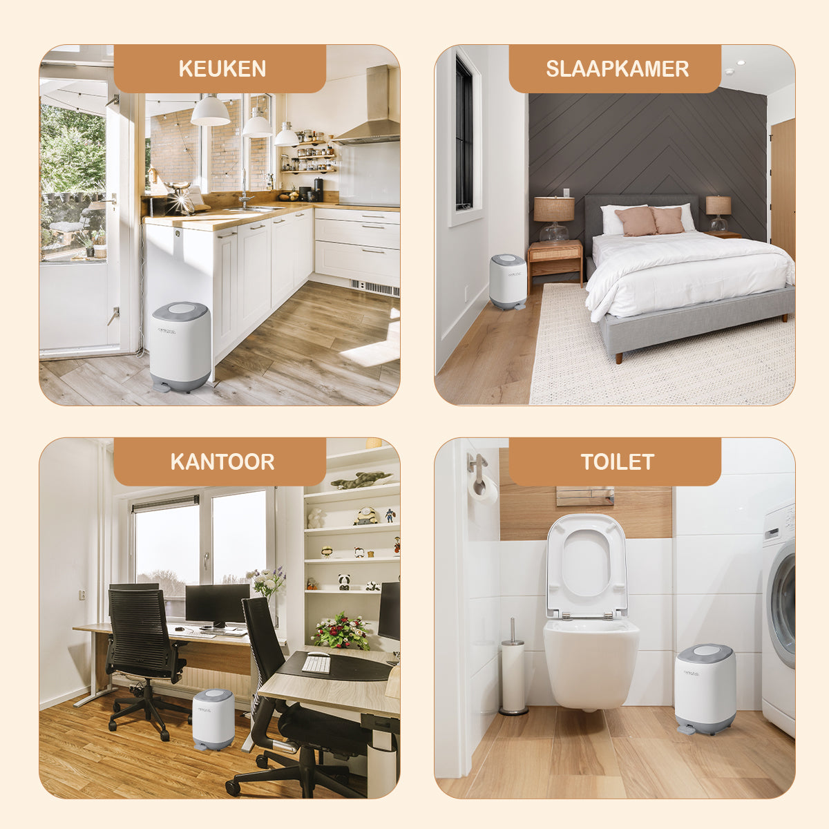 Twinky Luieremmer - Step Model – Grijs