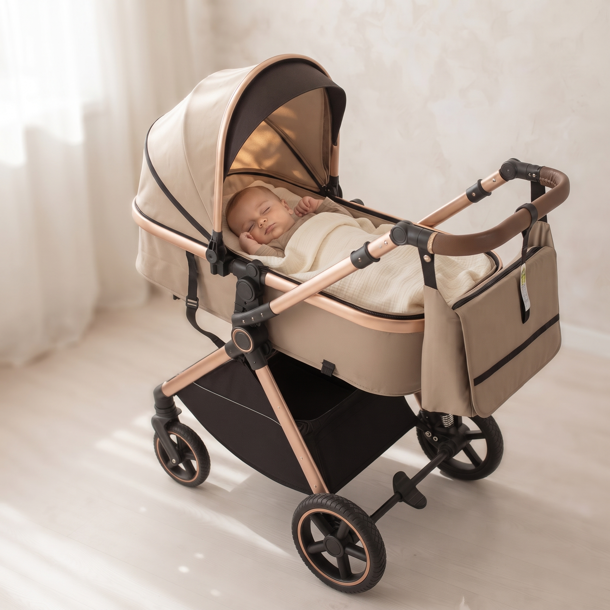 Twinky 4-in-1 Stroller - Army Green