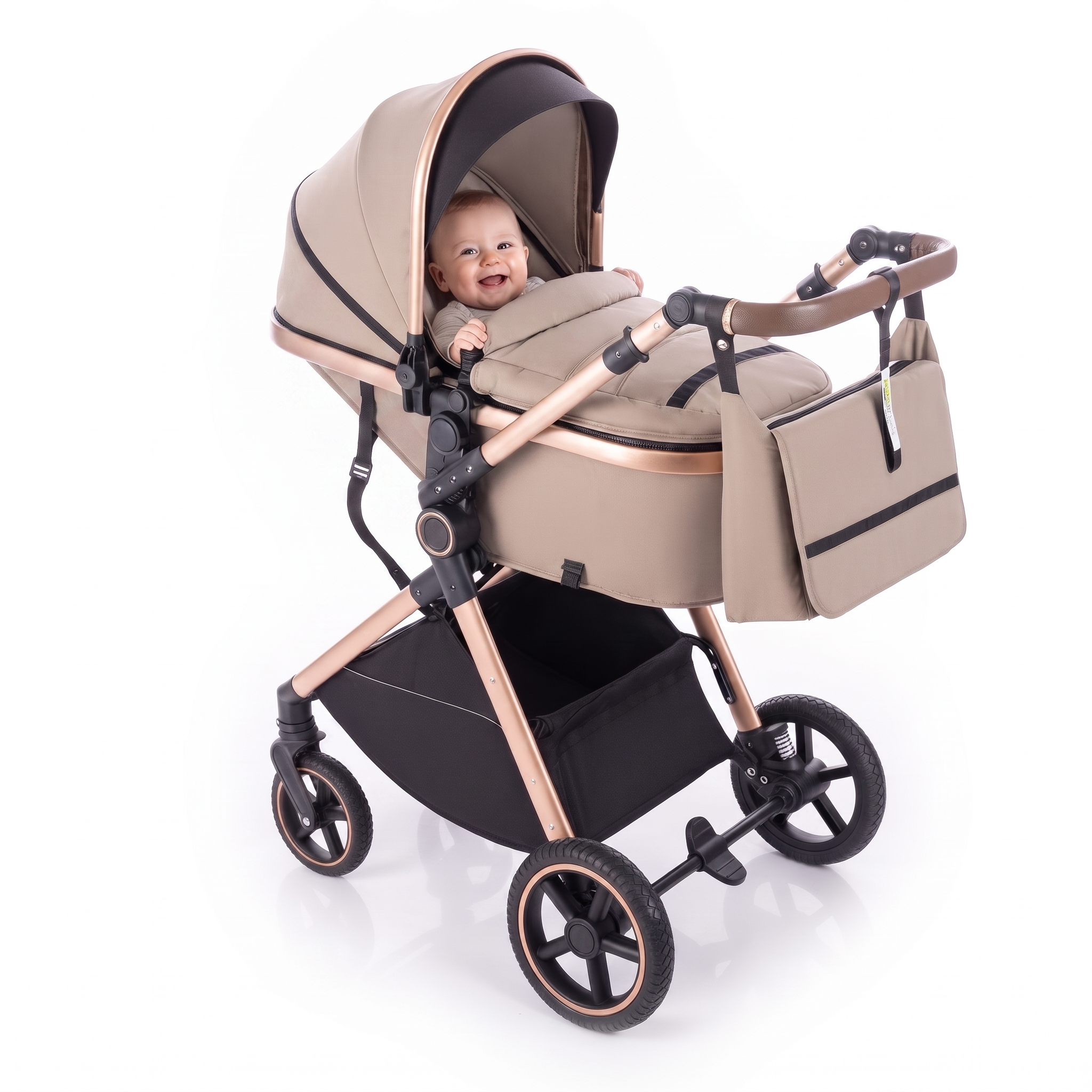 Twinky 4-in-1 Stroller - Army Green