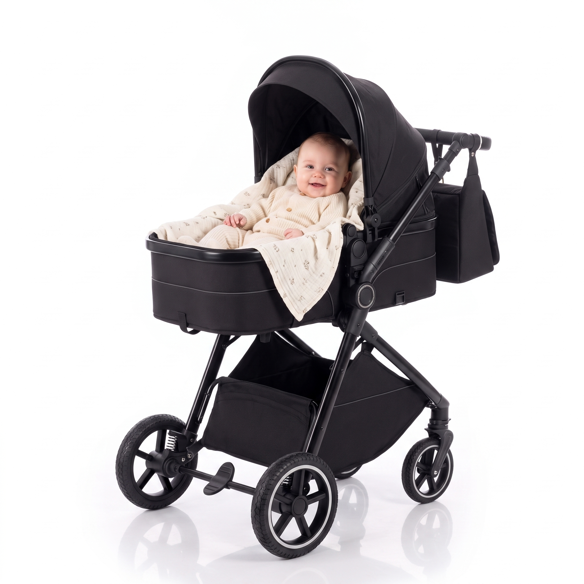 Twinky 4-in-1 Stroller - Army Green