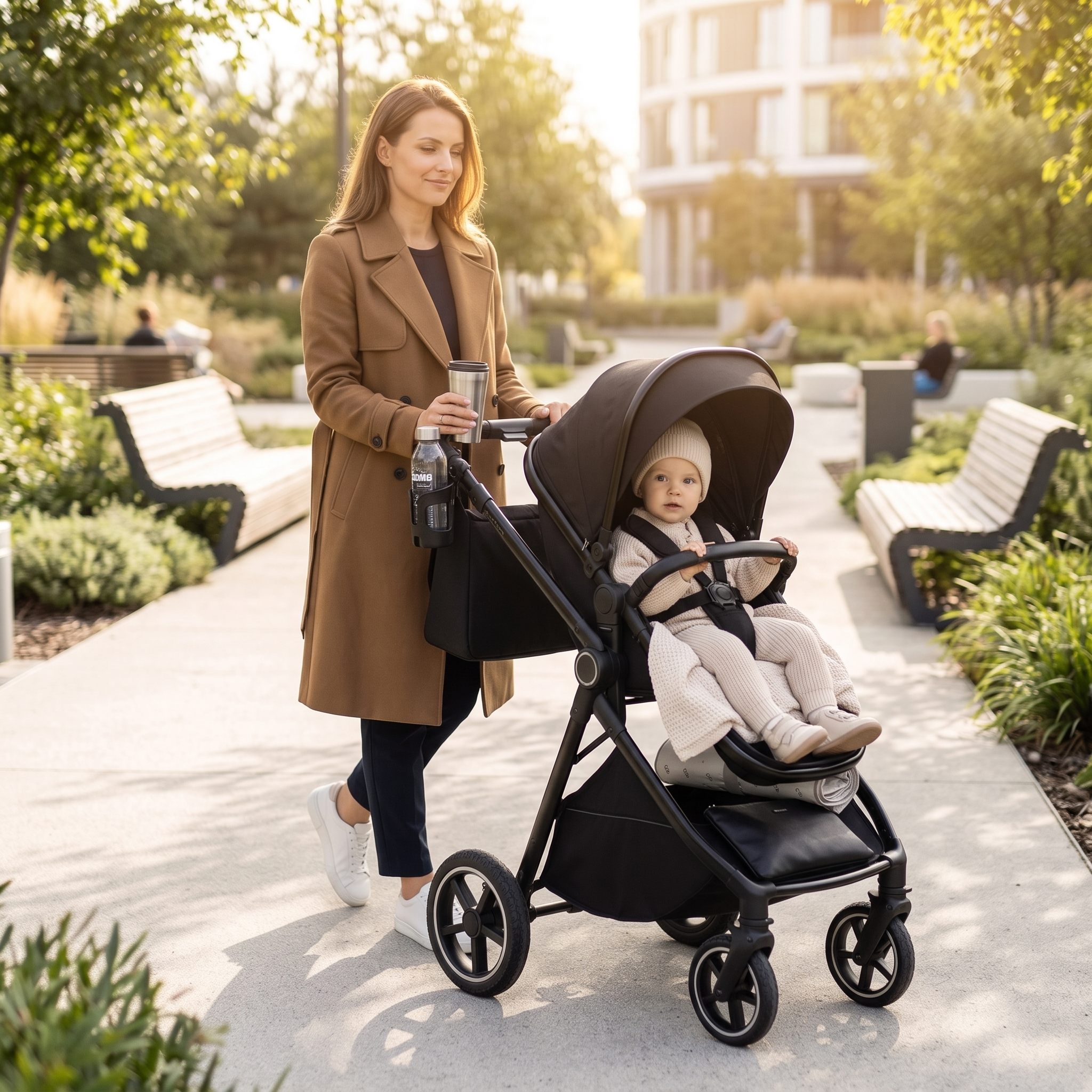 Twinky 4-in-1 Stroller - Army Green