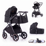 Poussette 4-en-1 Twinky - Noir