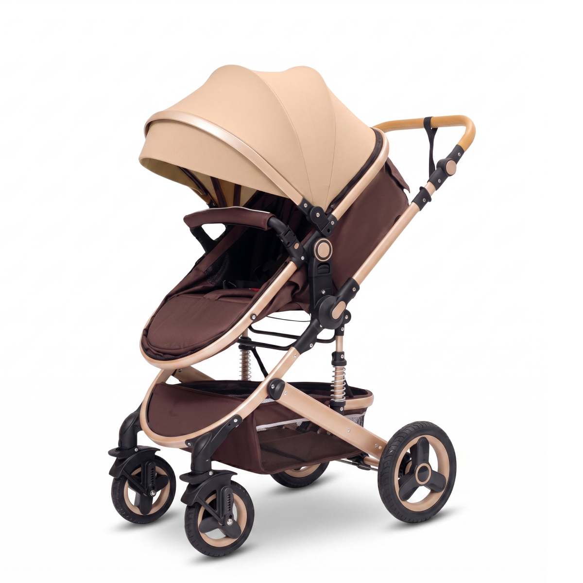 Twinky All-in-1 Kinderwagen Set - Braun
