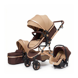 Twinky All-in-1 Stroller Set - Brown