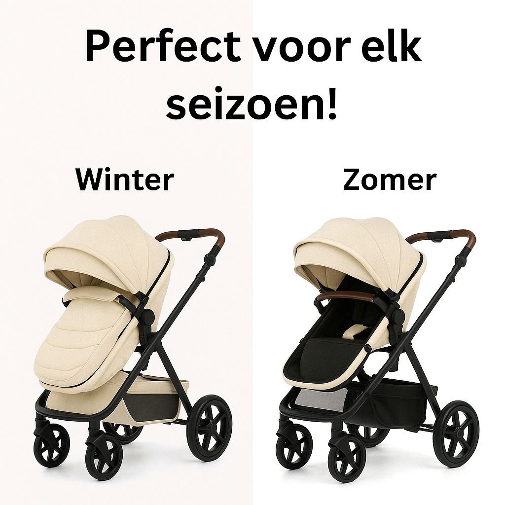 Twinky 4-in-1 Kinderwagen - Beige
