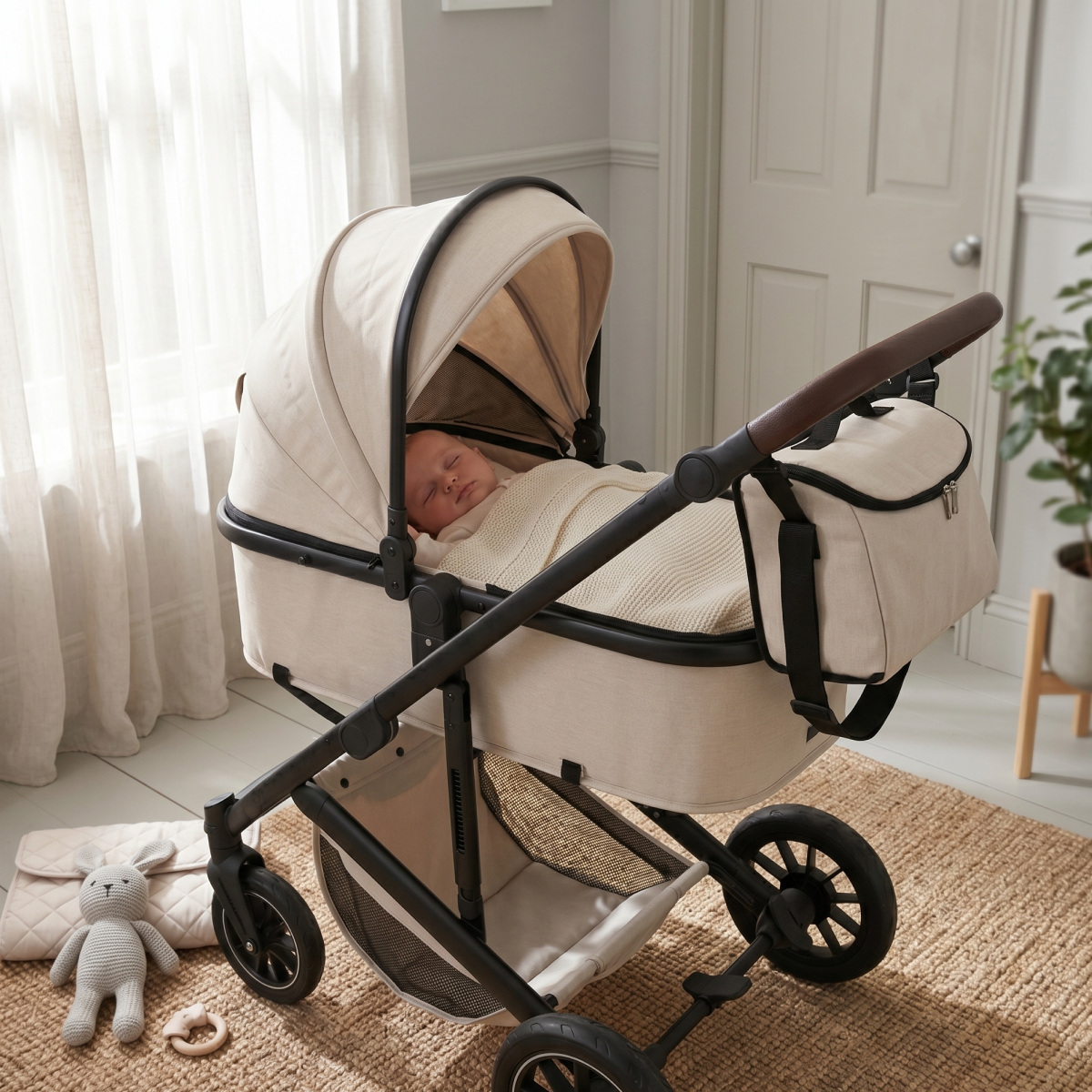 Twinky 4-in-1 Stroller - Beige