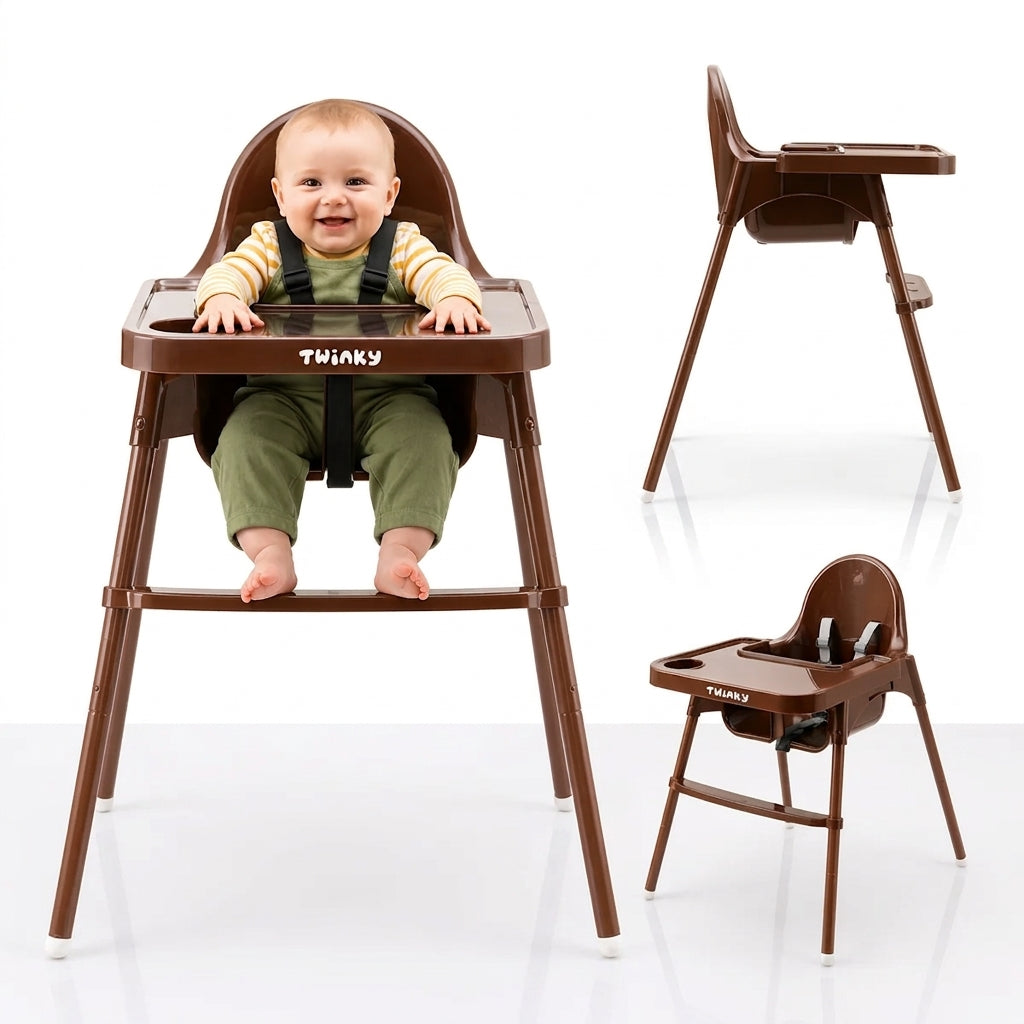 Twinky barnstol ECO - Kaffeversion