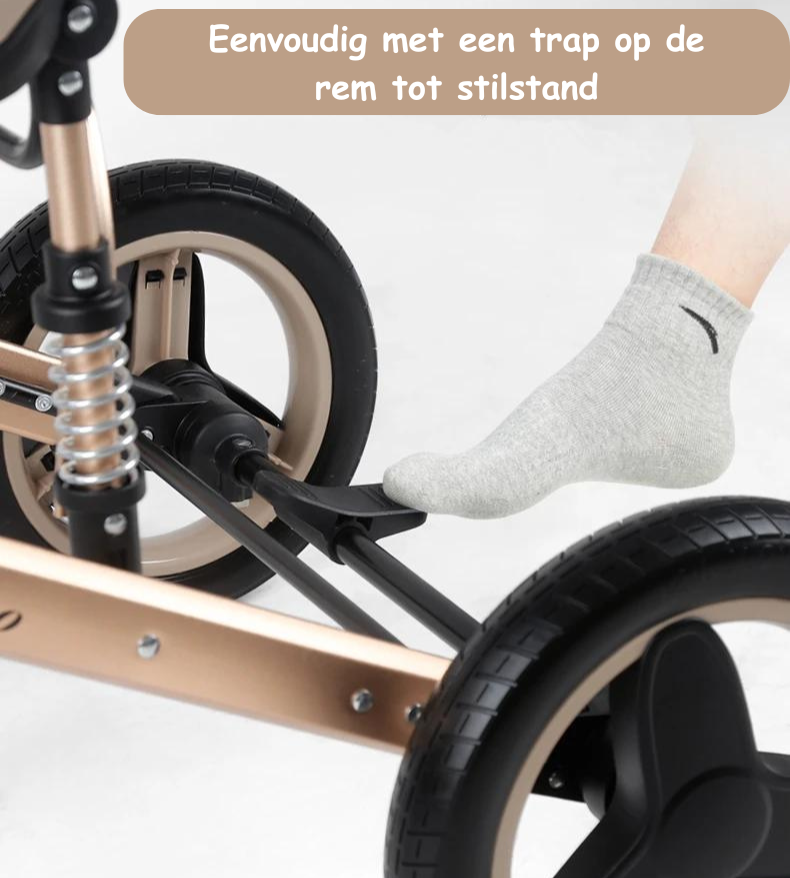 Twinky All-in-1 Kinderwagen Set - Zwart