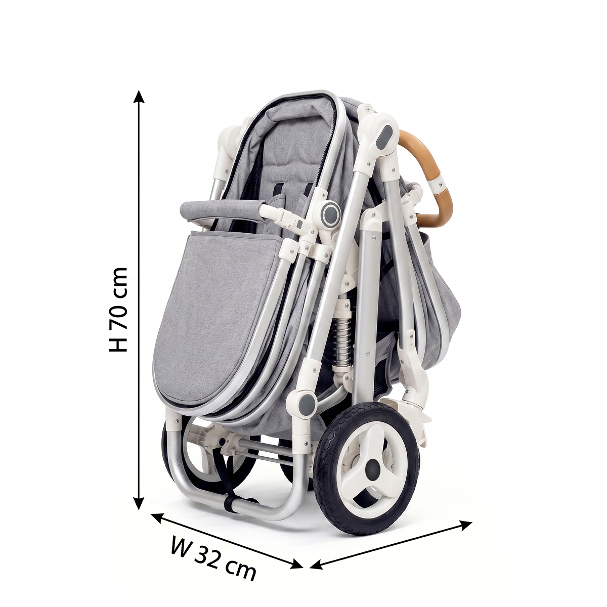 Twinky All-in-1 Barnvagnsset - Grå