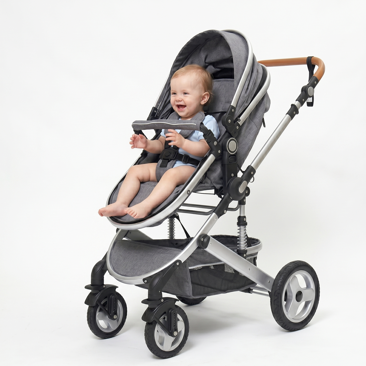 Twinky All-in-1 Barnvagnsset - Grå