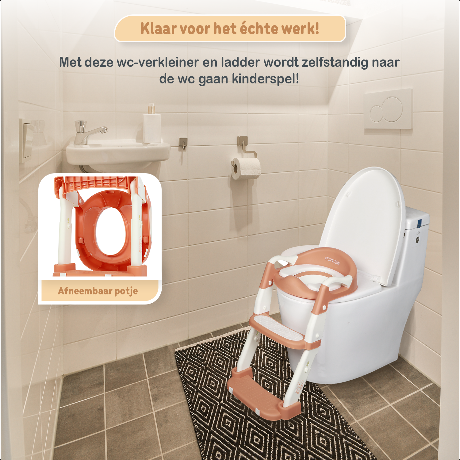 Twinky 2-in-1 Toilet Trainer & Potty Set
