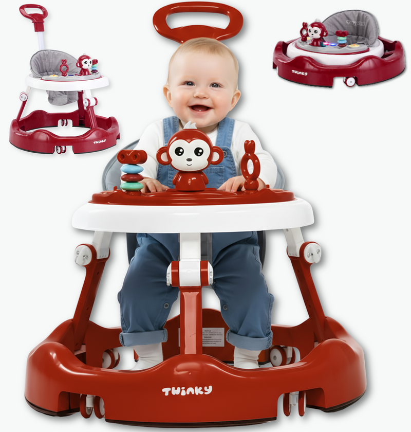 Twinky Babywalker - Walker Bordeaux