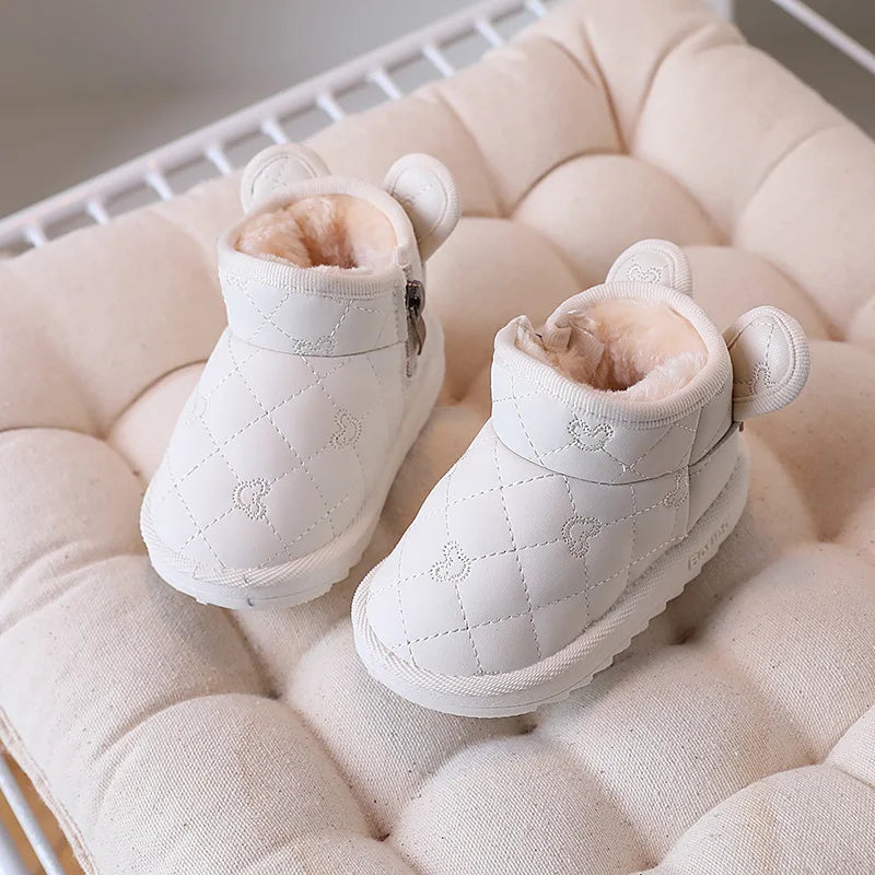 Twinky Fluffy Baby Winter Booties – Soft, Warm, and Stylish