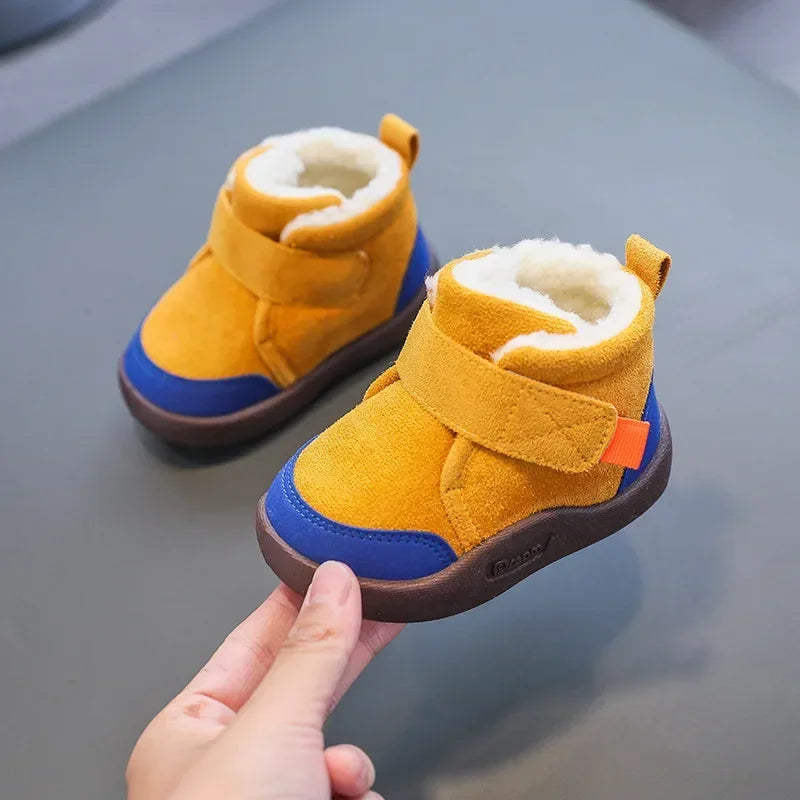 Twinky Cozy Baby Furry Winter Shoes – Warm and Soft Footwear for Little Ones