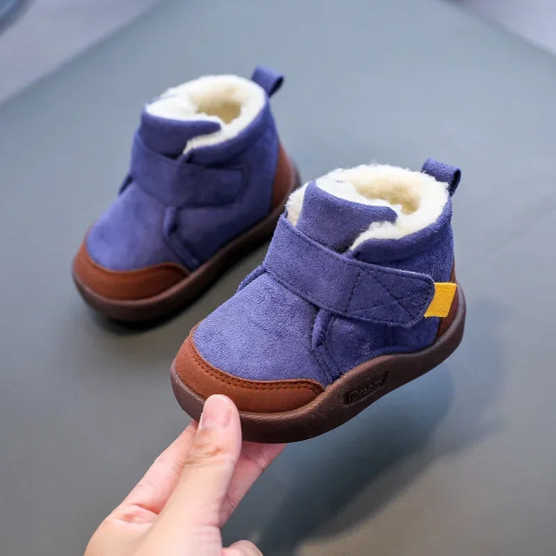 Twinky Cozy Baby Furry Winter Shoes – Warm and Soft Footwear for Little Ones