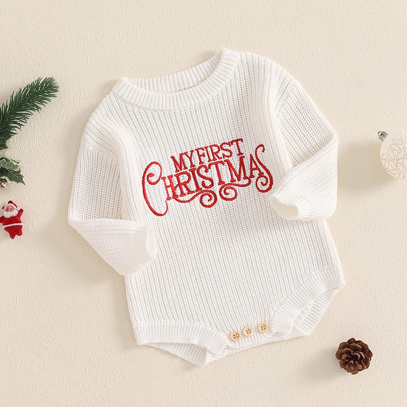 First Christmas Little One - Romper