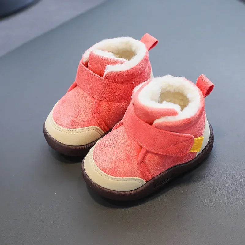 Twinky Cozy Baby Furry Winter Shoes – Warm and Soft Footwear for Little Ones